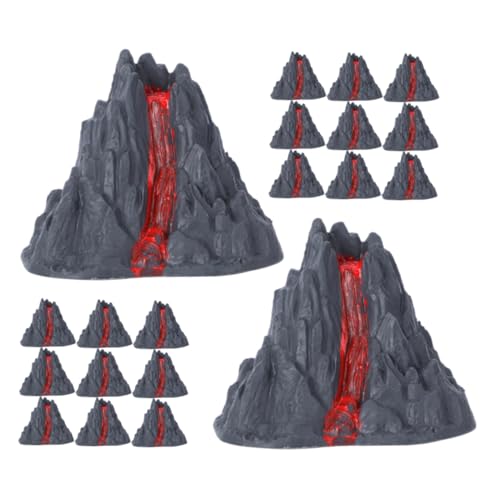 VICASKY 20 Stück Vulkan-Lava- ausbrechen Vulkan-Simulationsfigur Landschaftsbau gefälscht Mini-Vulkan- Vulkanmodell Vulkanstatuen für Aquarien Vulkandekoration Plastik Grau VICASKY 20 Stück Vulkan-Lava- ausbrechen Vulkan-Simulationsfigur Landschaftsbau gefälscht Mini-Vulkan- Vulkanmodell Vulkanstatuen für Aquarien Vulkandekoration Plastik Grau von VICASKY