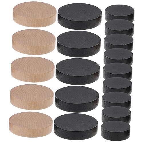 VICASKY 20 Stück hüpfende Schachfiguren Katapultschach Bounce-Schachspiel- Katapult-Schach-Holzblöcke einfaches Bounce-Schach Katapult-Schachspielspielzeug hölzern Schwarz VICASKY 20 Stück hüpfende Schachfiguren Katapultschach Bounce-Schachspiel- Katapult-Schach-Holzblöcke einfaches Bounce-Schach Katapult-Schachspielspielzeug hölzern Schwarz von VICASKY
