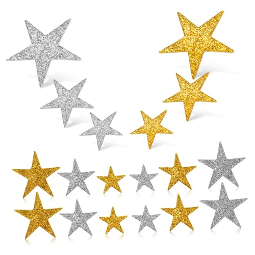 VICASKY 200 STK. weihnachtsdeko Christmas Decorations geburtstagdeko neujahrsdekoration geburtstagsdekoration bastelsets für Glitzeraufkleber süßer Aufkleber Sternaufkleber Eva VICASKY 200 STK. weihnachtsdeko Christmas Decorations geburtstagdeko neujahrsdekoration geburtstagsdekoration bastelsets für Glitzeraufkleber süßer Aufkleber Sternaufkleber Eva von VICASKY