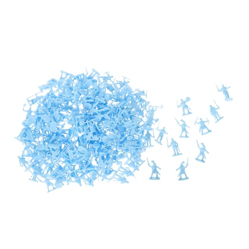 VICASKY 200 Stück Modellspielzeug Spielfiguren Die Jungenfiguren Miniaturen Soldaten Actionfiguren Spielzeugsoldaten Figurine Mini Soldatenfiguren Armeemännerfiguren Kinderarmeespielzeug von VICASKY