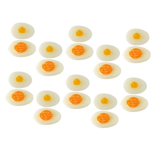 VICASKY 20Pcs Miniatur-Eierspielzeug mini für Kreatives für Eier Nachbildung spielzeuge Mini- Miniatur-Ei- für die Küche Miniaturen Küche PVC VICASKY 20Pcs Miniatur-Eierspielzeug mini für Kreatives für Eier Nachbildung spielzeuge Mini- Miniatur-Ei- für die Küche Miniaturen Küche PVC von VICASKY