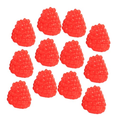 VICASKY 20Pcs Simulationsfruchtmodell gefälschte Kirsche simulierte Fruchtmodelle kunstobst künstliche früchte deko Szenenlayout-Requisite Obstspielzeug aus Kunststoff für PVC rot VICASKY 20Pcs Simulationsfruchtmodell gefälschte Kirsche simulierte Fruchtmodelle kunstobst künstliche früchte deko Szenenlayout-Requisite Obstspielzeug aus Kunststoff für PVC rot von VICASKY