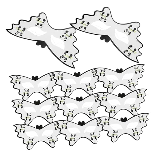VICASKY 20 Panda-masken Für Kinder – Karnevals-partymasken Mit Verstellbaren Gummibändern – Perfekt Zum Verkleiden Und Für Rollenspiele VICASKY 20 Panda-masken Für Kinder – Karnevals-partymasken Mit Verstellbaren Gummibändern – Perfekt Zum Verkleiden Und Für Rollenspiele von VICASKY