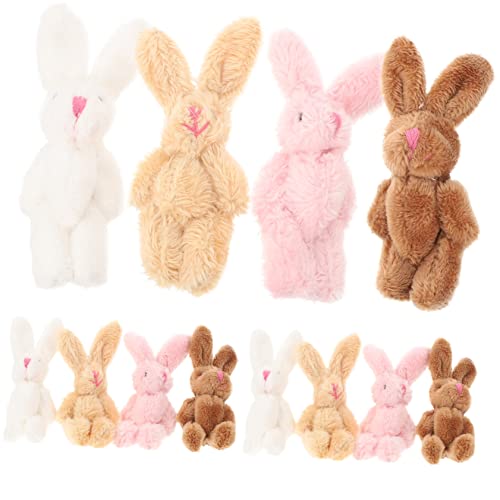 VICASKY 20St Plüschhasenpuppe Hase Plüsch Mini-Kaninchen Plüsch-Kaninchenspielzeug Mini Stoffhase hasenkuscheltiere Hasen stofftier Hasenspielzeug für Mini-Plüschhase kurzer Plüsch VICASKY 20St Plüschhasenpuppe Hase Plüsch Mini-Kaninchen Plüsch-Kaninchenspielzeug Mini Stoffhase hasenkuscheltiere Hasen stofftier Hasenspielzeug für Mini-Plüschhase kurzer Plüsch von VICASKY