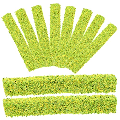 VICASKY 20St Simulierte Mini-Blumenbüsche Grasbüschel Miniatur Miniaturstrauchgruppe selber Machen Miniaturpflanzen Sandtischmodelldekoration künstliche Pflanzen Simulation Buschcluster von VICASKY
