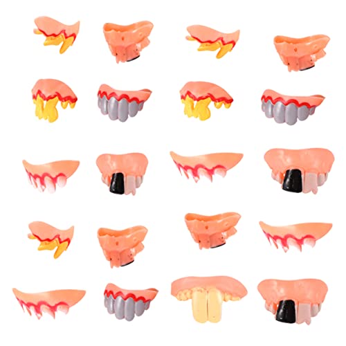 VICASKY Halloween Party Favors 20 Stücke Künstliche Falsche Für Zombies Vampire Zahnersatz VICASKY Halloween Party Favors 20 Stücke Künstliche Falsche Für Zombies Vampire Zahnersatz von VICASKY
