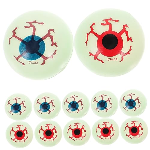 VICASKY 20Stücke Gruselige Augäpfel mit Leuchtenden Effekten Halloween Dekoration für Schaurige Partys Blutige Augen Prop für Freunde Hochwertiges VICASKY 20Stücke Gruselige Augäpfel mit Leuchtenden Effekten Halloween Dekoration für Schaurige Partys Blutige Augen Prop für Freunde Hochwertiges von VICASKY