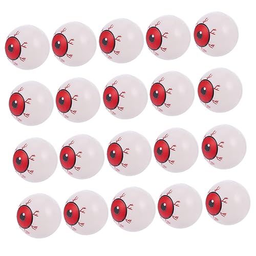 VICASKY 20Stücke Halloween Gruselige Augen mit Blutflecken Simulation Rote Augen für DIY Partydekorationen für Halloween Deko und Scherze VICASKY 20Stücke Halloween Gruselige Augen mit Blutflecken Simulation Rote Augen für DIY Partydekorationen für Halloween Deko und Scherze von VICASKY