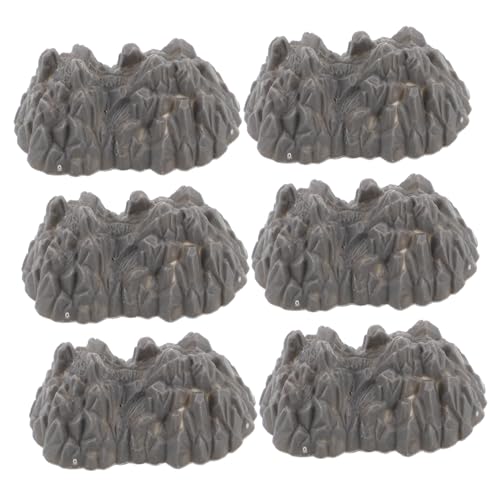 VICASKY 20st Rockspielzeug Landschaftsstein Für Den Außenbereich Bergmodell Mikrolandschaftsornament Mikrolandschaftssteingarten Wohnzimmerdekor Berg-Mini-Ornament Dark Grey Plastik VICASKY 20st Rockspielzeug Landschaftsstein Für Den Außenbereich Bergmodell Mikrolandschaftsornament Mikrolandschaftssteingarten Wohnzimmerdekor Berg-Mini-Ornament Dark Grey Plastik von VICASKY