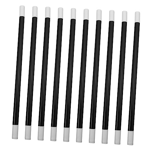 VICASKY 20st Schwarzer Zauberstab Leistungsstab Leistungsqualitäten Zauberstäbe Bausatz Trick Zauberer Stütze Klebrige Hände Pro Funkeln Hochzeitszauberstab Stick- Black Plastik von VICASKY