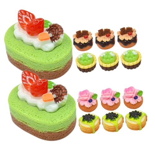 VICASKY 20 Stücke Miniatur Dessert Modelle Kuchen Miniaturen Für Pretend Lebensmittel Spielzeug Mini Küche Zubehör VICASKY 20 Stücke Miniatur Dessert Modelle Kuchen Miniaturen Für Pretend Lebensmittel Spielzeug Mini Küche Zubehör von VICASKY