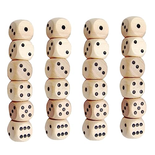 VICASKY 20st Würfel Leeres Brettspiel Flash- Partygeschenke Partyzubehör Hölzern VICASKY 20st Würfel Leeres Brettspiel Flash- Partygeschenke Partyzubehör Hölzern von VICASKY