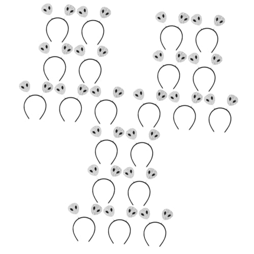 VICASKY 21 Teiliges Halloween Haarreif mit Pailletten Cosplay Haarreif außergewöhnlicher Kopfschmuck für Halloween Party Auffälliges Stirnband mit Blumenmotiv für Damen und Mädchen VICASKY 21 Teiliges Halloween Haarreif mit Pailletten Cosplay Haarreif außergewöhnlicher Kopfschmuck für Halloween Party Auffälliges Stirnband mit Blumenmotiv für Damen und Mädchen von VICASKY