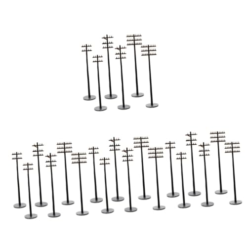 VICASKY 24 Stck. Maßstab für Modelleisenbahn Sandtisch Dekoration DIY Zubehör für Gelände und Mikro Landschaften VICASKY 24 Stck. Maßstab für Modelleisenbahn Sandtisch Dekoration DIY Zubehör für Gelände und Mikro Landschaften von VICASKY