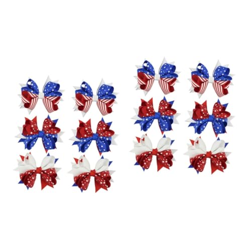 VICASKY 24 Stck. Teiliges Haarschleifen Haarspangen mit Stern und Flaggenmuster Bunte Schleifen Haarclips für Mädchen Geeignet für Unabhängigkeitstag Nationalfeiertag und Patriotische VICASKY 24 Stck. Teiliges Haarschleifen Haarspangen mit Stern und Flaggenmuster Bunte Schleifen Haarclips für Mädchen Geeignet für Unabhängigkeitstag Nationalfeiertag und Patriotische von VICASKY