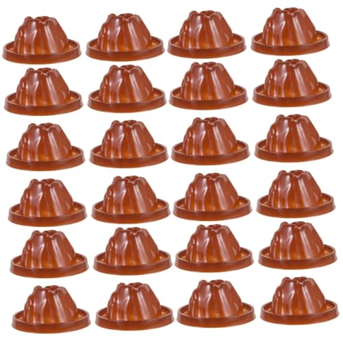 VICASKY 24 Stck. Teiliges Modell aus detailgetreuen Schalen für DIY Vulkanausbrüche Pädagogisches Wissenschaftsmodell für Labor und Geografieexperimente von VICASKY