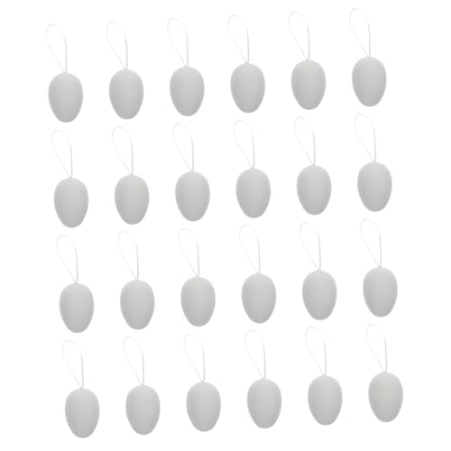 VICASKY 24 Stück Diy Bastelset Farbige Eier zum Bemalen Dekorieren und Aufhängen für Ostern Bastelmaterial für Kreative Projekte Stabil und Sicher VICASKY 24 Stück Diy Bastelset Farbige Eier zum Bemalen Dekorieren und Aufhängen für Ostern Bastelmaterial für Kreative Projekte Stabil und Sicher von VICASKY