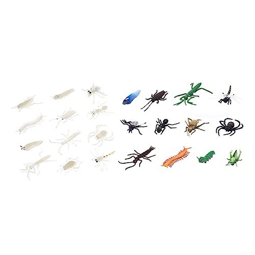 VICASKY 24 Stück Halloween leuchtende Insekten Halloween Halloween Toys dupes Ohrringe Gruselige Spielzeuge Toys of Terror Tiere Requisiten Zubehör für Partyspielzeug Plastik VICASKY 24 Stück Halloween leuchtende Insekten Halloween Halloween Toys dupes Ohrringe Gruselige Spielzeuge Toys of Terror Tiere Requisiten Zubehör für Partyspielzeug Plastik von VICASKY