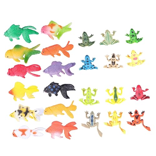 VICASKY 24 Stück Imitierte Tiermodelle aus Kunststoff Realistische Simulationstierspielzeuge für Kinder Pädagogisches Lernspielzeug und Desktop Dekoration VICASKY 24 Stück Imitierte Tiermodelle aus Kunststoff Realistische Simulationstierspielzeuge für Kinder Pädagogisches Lernspielzeug und Desktop Dekoration von VICASKY