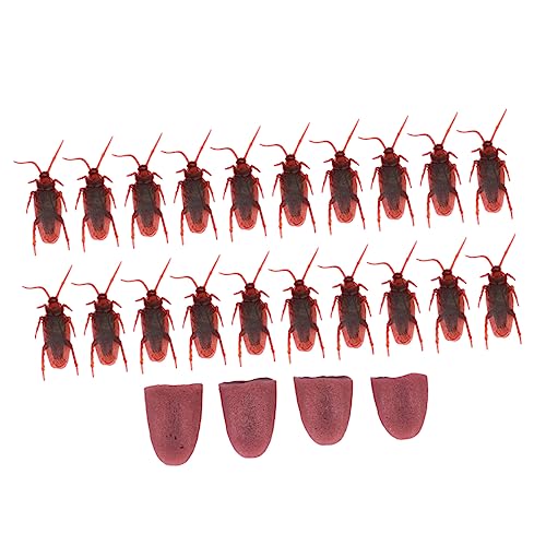 VICASKY Stück Teiliges Halloween Grusel mit Gefälschten Zungen und Kakerlaken Realistische Streich Requisiten für Schaurige Partys und Halloween Dekorationen VICASKY Stück Teiliges Halloween Grusel mit Gefälschten Zungen und Kakerlaken Realistische Streich Requisiten für Schaurige Partys und Halloween Dekorationen von VICASKY