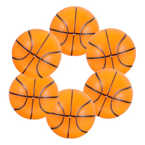 VICASKY 24 Stück Teiliges Mini Basketball Stressball Pu Schaumstoff Lustige Anti Stress Spielbälle für Erwachsene Partygeschenk und Sport Fan Zubehör von VICASKY