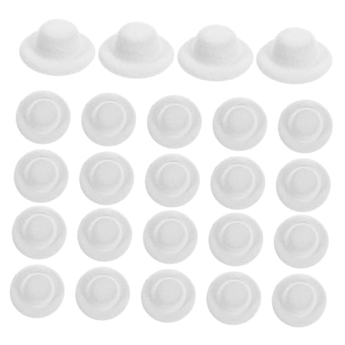 VICASKY 24 Stück Teiliges Mini Filz-hochzeits-hüte Kleine Bastel-kappen für Puppen Vielseitige Party-dekorationen für Weihnachten Geburtstage Hochzeiten Stabile und Langlebige Mini Filz VICASKY 24 Stück Teiliges Mini Filz-hochzeits-hüte Kleine Bastel-kappen für Puppen Vielseitige Party-dekorationen für Weihnachten Geburtstage Hochzeiten Stabile und Langlebige Mini Filz von VICASKY