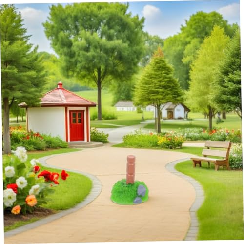 VICASKY 24 Stück Teiliges Miniatur Bauernhof Zubehör Mini Holzpfosten Zaun für Puppenhaus DIY Farm Tier Absperrung Handliche Mikro Landschaftsdekoration für Kreative Farm-Szene VICASKY 24 Stück Teiliges Miniatur Bauernhof Zubehör Mini Holzpfosten Zaun für Puppenhaus DIY Farm Tier Absperrung Handliche Mikro Landschaftsdekoration für Kreative Farm-Szene von VICASKY