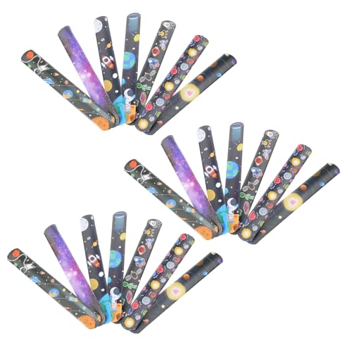 VICASKY Stück Teiliges Schnapparmband für Lustige Slap Armbänder für Partys Geburtstagsfeiern Halloween und Mehr Sicheres Langlebiges mit Bunten Mustern von VICASKY