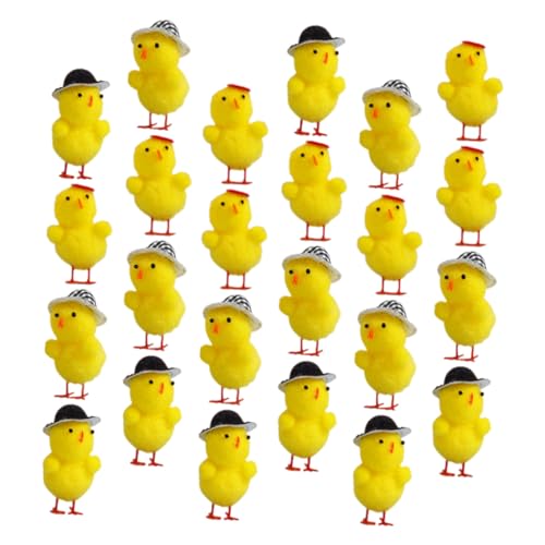 VICASKY 24stücke Teiliges Plüsch Küken Für Ostern Süße Dekoration Für Zuhause Und Büro Sicher Für Bastelprojekte Und Feiertagsfeiern VICASKY 24stücke Teiliges Plüsch Küken Für Ostern Süße Dekoration Für Zuhause Und Büro Sicher Für Bastelprojekte Und Feiertagsfeiern von VICASKY