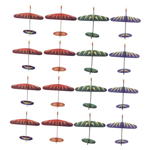 VICASKY 24pcs Schaumstoffe Flugzeugspielzeug Segelflugzeuge Geburtstagsfeier-gefälligkeiten (zufällige Farbe) von VICASKY