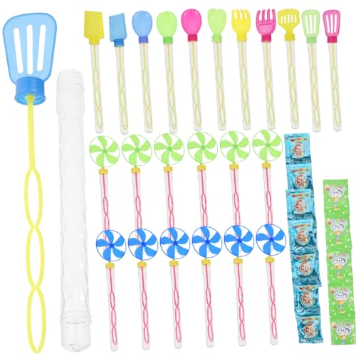 VICASKY 24st Windmühlen-blasenstab Blase Zauberstab Blasenblasende Zauberstäbe Blase Für Kinderspielzeug Blasen Für Seifenblasen-gastgeschenke Für Plastik von VICASKY