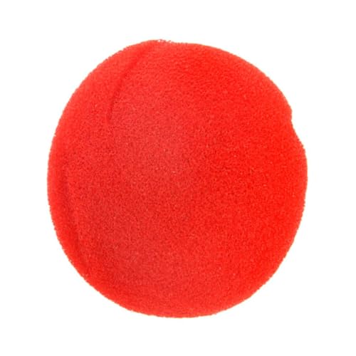 VICASKY 25 Stück Teiliges Rotes Schwamm Clown Nase Langlebiges Einfach Anzubringendes Kostümzubehör für Weihnachts Halloween und Partyauftritte Witziges Bühnenrequisit für Männer und VICASKY 25 Stück Teiliges Rotes Schwamm Clown Nase Langlebiges Einfach Anzubringendes Kostümzubehör für Weihnachts Halloween und Partyauftritte Witziges Bühnenrequisit für Männer und von VICASKY