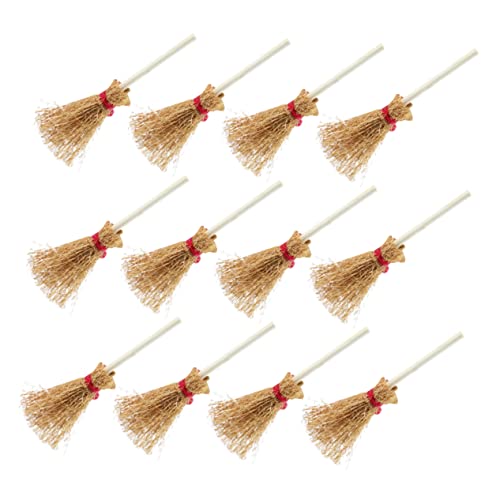 VICASKY 25 Stücke Besen Laterne Dekoration Für Halloween Miniatur Puppenhaus Decor Hand-Woven Besen Requisiten VICASKY 25 Stücke Besen Laterne Dekoration Für Halloween Miniatur Puppenhaus Decor Hand-Woven Besen Requisiten von VICASKY