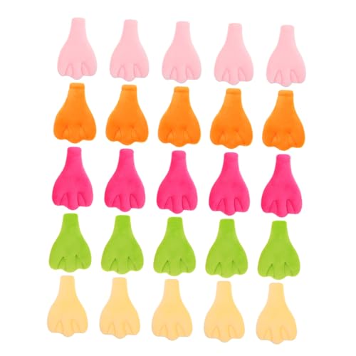 VICASKY 25St Plüschpuppe Entenpfote Kinderspielzeug Mini-Bär-Anhänger Mini-Kugelspielzeug Tierspielzeug Mini- Entenkostümzubehör Ente Haarspange Schwan umarmendes Kissen von VICASKY
