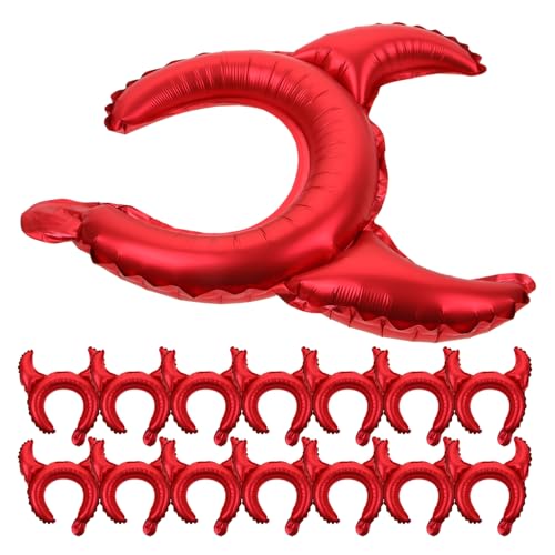 VICASKY 25Stücke Halloween Ballons Mit Teufelshörner Haarreif Und Party Deko Für Cosplay Und Festliche Anlässe Für Halloween Feiern VICASKY 25Stücke Halloween Ballons Mit Teufelshörner Haarreif Und Party Deko Für Cosplay Und Festliche Anlässe Für Halloween Feiern von VICASKY