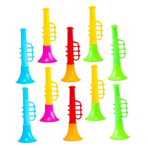 VICASKY 25st Trompete Trompetenspielzeug Für Lufthörner Trompetenkinder Kleine Spielzeugtrompete Musikalisches Lernspielzeug Simuliertes Hornspielzeug Abs von VICASKY