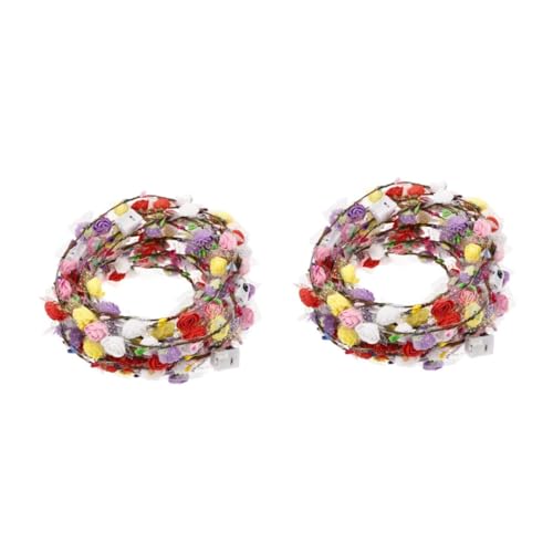 VICASKY 28 LED Blumenkranz Stirnband Teiliges Leuchtender Haarschmuck mit Bunten Blumen für Damen Mädchen Hochzeit Festival Party Karneval VICASKY 28 LED Blumenkranz Stirnband Teiliges Leuchtender Haarschmuck mit Bunten Blumen für Damen Mädchen Hochzeit Festival Party Karneval von VICASKY