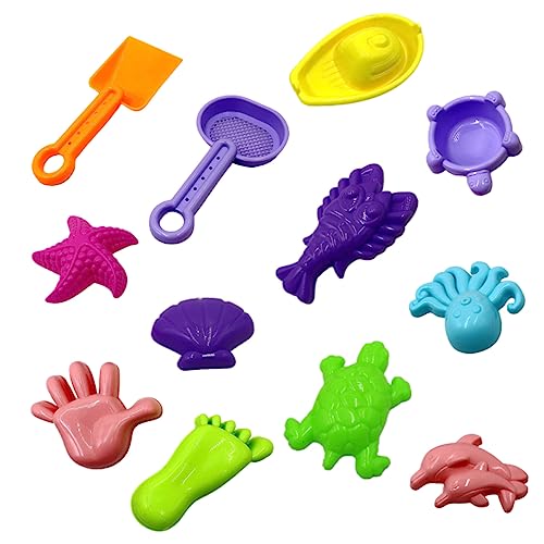 VICASKY 28 Stücke Kinder Formen Spaß Strand Spielzeug Kunststoff Form Werkzeuge von VICASKY