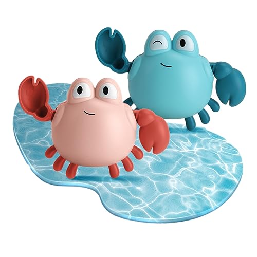 VICASKY 2St Badezimmerspielzeug wasserspielzeug kinderwasserspielzeuge Babys Bad Toys for Krabbe, die spielt Badespielzeug zum Aufziehen VICASKY 2St Badezimmerspielzeug wasserspielzeug kinderwasserspielzeuge Babys Bad Toys for Krabbe, die spielt Badespielzeug zum Aufziehen von VICASKY