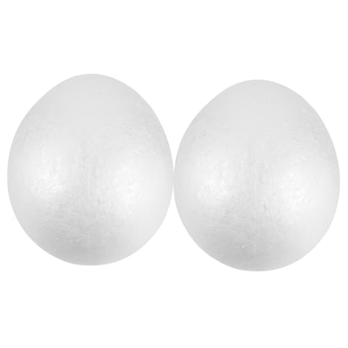 VICASKY Ostereier Aus Schaumstoff 20 Cm Groß Aus Polystyrol Zur Dekoration Osterdeko Eier Für Kinder von VICASKY