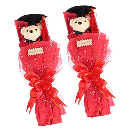 VICASKY 2St Graduierungsstrauß Herzlichen Glückwunsch zum Absolventen-Banner Geburtstagsdekorationen abschlussgeschenk Plush Puppe Ornament Blumenstrauß Figur Puppenstrauß Stoff VICASKY 2St Graduierungsstrauß Herzlichen Glückwunsch zum Absolventen-Banner Geburtstagsdekorationen abschlussgeschenk Plush Puppe Ornament Blumenstrauß Figur Puppenstrauß Stoff von VICASKY