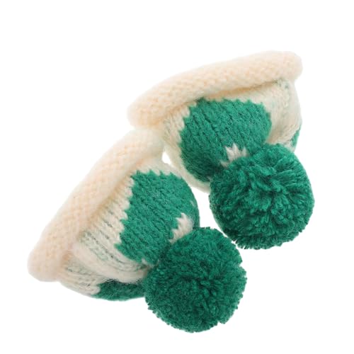 VICASKY 2 Stück Mini-strickmützen Zum Basteln Festlicher Weinflaschenaufsatz Entzückendes Weihnachtsmann-Design VICASKY 2 Stück Mini-strickmützen Zum Basteln Festlicher Weinflaschenaufsatz Entzückendes Weihnachtsmann-Design von VICASKY