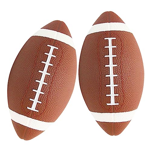 VICASKY 2St -Rugby sportgeräte Rugbyball für Rugbyball Trainingsball Kinderfußballball Rugby-Trainingsbälle professioneller Rugbyball Rugby Ball PVC VICASKY 2St -Rugby sportgeräte Rugbyball für Rugbyball Trainingsball Kinderfußballball Rugby-Trainingsbälle professioneller Rugbyball Rugby Ball PVC von VICASKY
