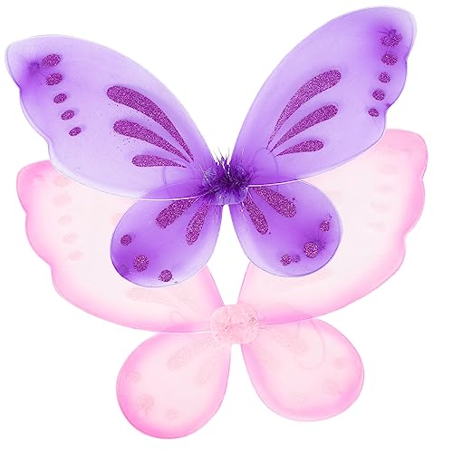 VICASKY 2St Schmetterlings fee Flügel Schmetterling kostüm Frauen Schmetterlingskleid Schmetterlingsohrringe LED-Flügel feeflügeln kinderschminke Schmetterlingsflügel Feenflügel Nylon VICASKY 2St Schmetterlings fee Flügel Schmetterling kostüm Frauen Schmetterlingskleid Schmetterlingsohrringe LED-Flügel feeflügeln kinderschminke Schmetterlingsflügel Feenflügel Nylon von VICASKY