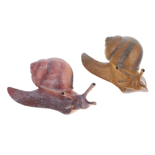 VICASKY 2St Schneckenmodell kinderspielzeug gartenfiguren laufstall Educational Toys realistische Tierfiguren lebensechte Schneckenstatue Schneckenfigur Plastik VICASKY 2St Schneckenmodell kinderspielzeug gartenfiguren laufstall Educational Toys realistische Tierfiguren lebensechte Schneckenstatue Schneckenfigur Plastik von VICASKY