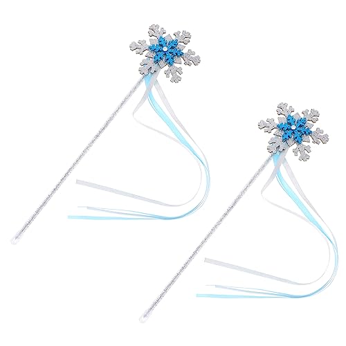 VICASKY Fee Schnee Design Dekorative Kostüm Requisite Engel Fee Stick Für Jungen Und Mädchen Geburtstagsparty von VICASKY