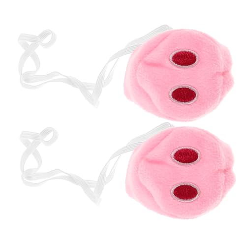 VICASKY 2St Schweinenase Plüsch Nase Verkleidung Zubehör Lustige Kostümidee Tierische Verkleidung Tiermaske Anhänger Requisiten tragbare Nase Schweinnase süß Tiernase verkleiden Stoff Rosa VICASKY 2St Schweinenase Plüsch Nase Verkleidung Zubehör Lustige Kostümidee Tierische Verkleidung Tiermaske Anhänger Requisiten tragbare Nase Schweinnase süß Tiernase verkleiden Stoff Rosa von VICASKY