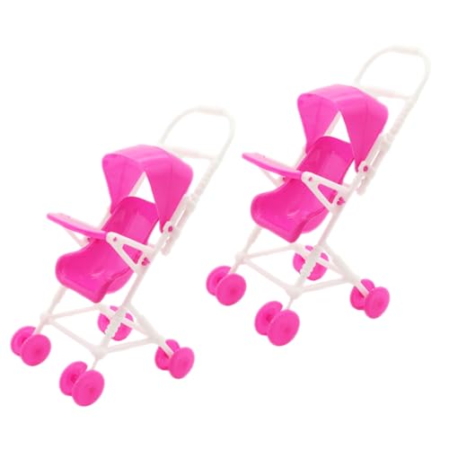 VICASKY Realistischer Simulations-puppenwagen Puppenspielwagen Elegantes Mini- -kinderwagenspielzeug von VICASKY