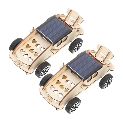 VICASKY 2St Solarauto Bildung Experiment Puzzle Solarmotor Bausatz Solar Auto Bausatz Solarbetriebenes Autospielzeug Autobauspielzeug Solarmodellauto RC-Car-Kit hölzern VICASKY 2St Solarauto Bildung Experiment Puzzle Solarmotor Bausatz Solar Auto Bausatz Solarbetriebenes Autospielzeug Autobauspielzeug Solarmodellauto RC-Car-Kit hölzern von VICASKY