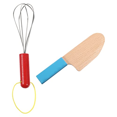VICASKY Pädagogisches Kochspielset Spielzeug Für Kinder Rollenspiel Küche Spüle Spielzeug Holz Schneebesen Spielzeug Set VICASKY Pädagogisches Kochspielset Spielzeug Für Kinder Rollenspiel Küche Spüle Spielzeug Holz Schneebesen Spielzeug Set von VICASKY